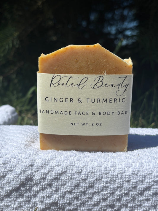 Ginger & Turmeric Face & Body Bar