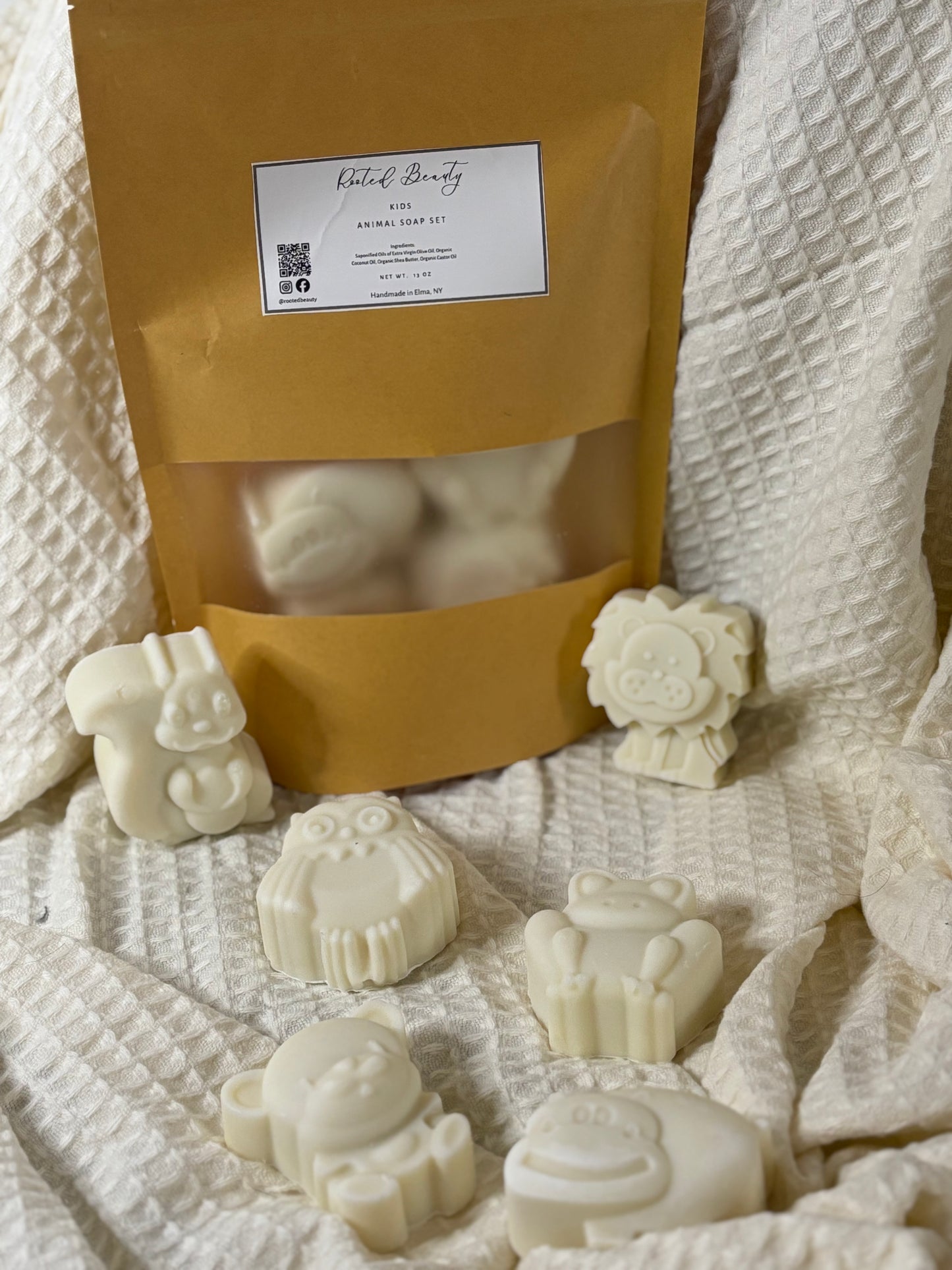 Kids Animal Soap Set